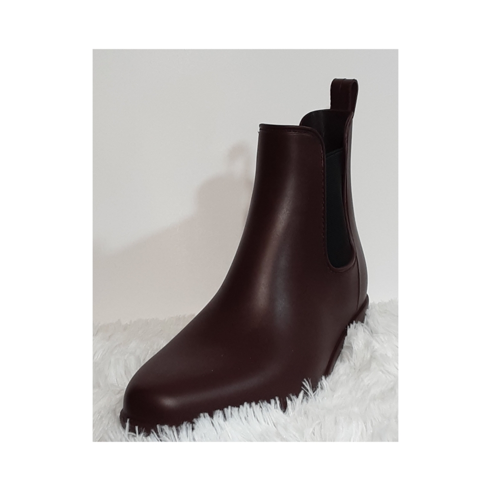 Chelsea Burgundy Rain Boots by A New Day